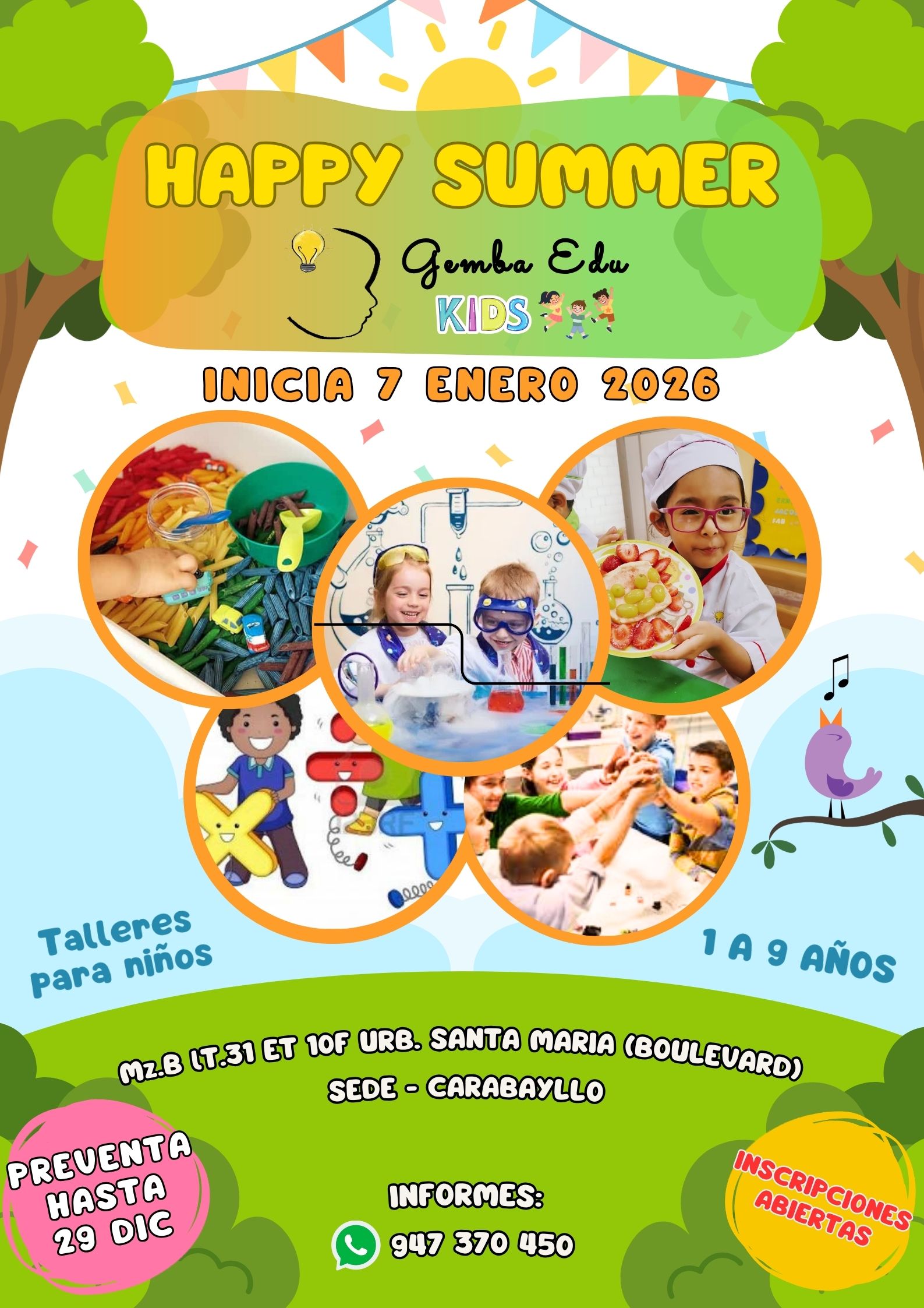 Talleres de verano 2026